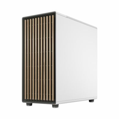 10. Fractal Design FD-C-NOR1X-03 North XL Chalk White Midi Tower Case White