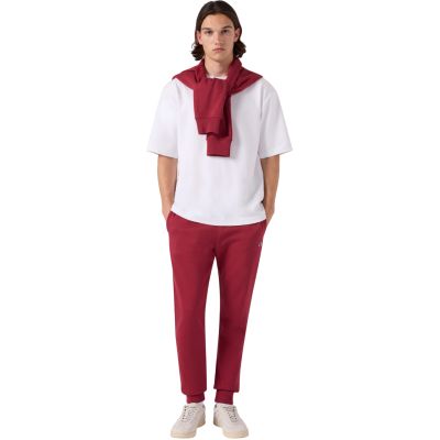 6. Champion Rib Cuff Pants Men's Red 220299 RS508