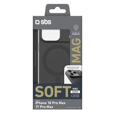 2. SBS Instinct Mag Case for iPhone 18 Pro Max / 17 Pro Max Compatible with MagSafe - Black