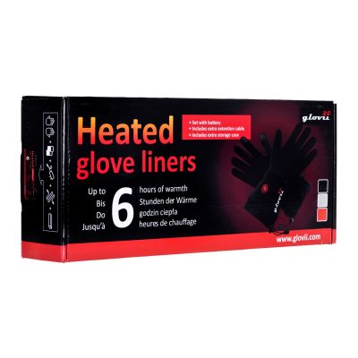 21. Glovii GLBM heated gloves (universal; M, S; black)