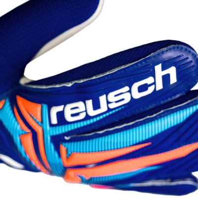 7. Reusch Attrakt Starter Solid Goalkeeper Gloves Blue 5670514 4126