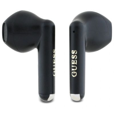 2. Guess Printed Classic Logo Bluetooth Wireless Headphones - Black