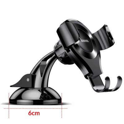 13. Baseus Osculum SUYL-XP0S gravity car holder for windshield or dashboard - silver