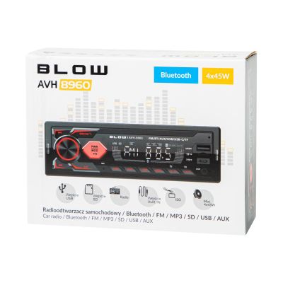 7. Car Radio BLOW AVH-8960 RDS MP3/USB/micro SD/BLUETOOTH + USB-C