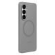 Samsung Silicone Magnet Case for Samsung Galaxy S26, MagSafe Compatible - Gray