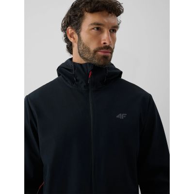 4. Men's windproof softshell jacket 5000 membrane 4F 4FRAW26TSOFM679-20S