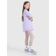 3. Girls' knitted leggings 4F 4FJRAW25TTIGF291-83S