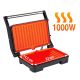 5. ELDOM CONTACT GRILL GK110 800W BLACK AND SILVER