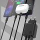 4. Dudao A29 65W GaN Wall Charger 2 x USB-C + 1 x USB-A - Black