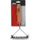 5. GRATE CLEANING BRUSH 30x14CM WITH WOODEN HANDLE