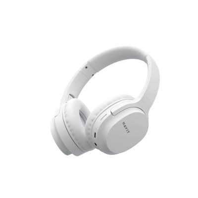 4. Havit I62 Wireless On-Ear Headphones (White)