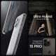 12. Spigen Ultra Hybrid Case for iPhone 15 Pro Max - Clear Matte