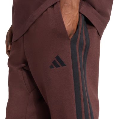5. adidas Essentials 3-Stripes Fleece Pants M JX0749