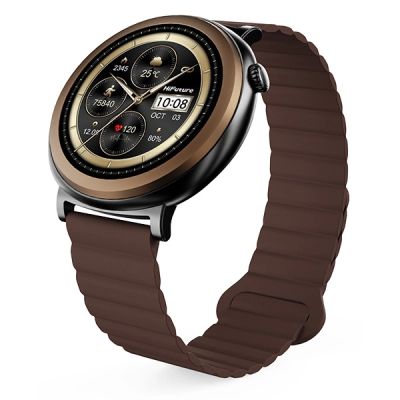 2. HiFuture Aurora Smartwatch - Brown