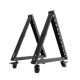 23. Maclean TV trolley/floor stand, 37-80", max. VESA 800x400, max. 75kg, mobile, wheel lock, MC-183