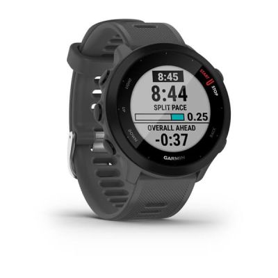 3. Garmin Forerunner 55 Sports Watch Gray (010-02562-13)