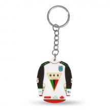 GKS Tychy hockey jersey keychain (Home) SREBBREKH-GKS