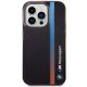 3. Case BMW BMHCP14L22HVGV iPhone 14 Pro 6.1" black/black IML Tricolor Stripe