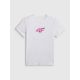 7. Girls' quick-drying sports T-shirt 4F 4FJRSS26TFTSF2388-10S