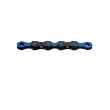 KMC DLC Chain 12 126 Links Black Blue BOX