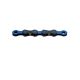 KMC DLC Chain 12 126 Links Black Blue BOX