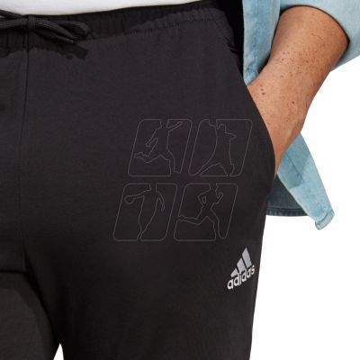 5. adidas Essentials Single Jersey Tapered Elasticized Cuff Logo M IC0055 pants