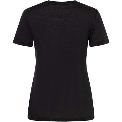 2. Women's short-sleeve SUPER.NATURAL W BERGGLÜCK TEE T-shirt, black