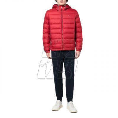 4. Tommy Hilfiger Quilted Hooded Jacket M MW0MW29007