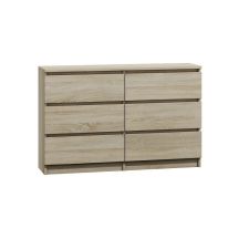 M6 MALWA CHEST OF DRAWERS 120CM SONOMA