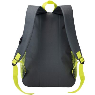 3. Graphite-Lime Youth Backpack SEMI LINE