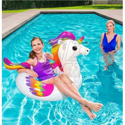 2. Bestway Swimming Wheel Unicorn 119cm 36159 7432