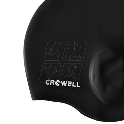 2. Swimming cap Crowell Ucho Bora black col.2
