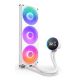 5. NZXT Kraken Elite 420 RGB Processor All-in-One Liquid Cooler 14cm White 1 pc.