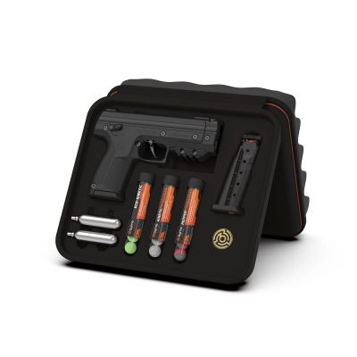 4. BYRNA SD XL BLACK rubber and pepper bullet gun k.68 CO2-12g set (SX68300-BLK-XL)
