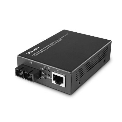 6. Lindy 25119 Network Converter 850 nm Multifunctional Black