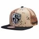 Mitchell & Ness NBA Brooklyn Nets Choco Camo Cap - HHSS1101-BNEYYPPPCAMO