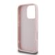 7. Guess Quilted Metal Logo iPhone 16 Pro Case - Pink