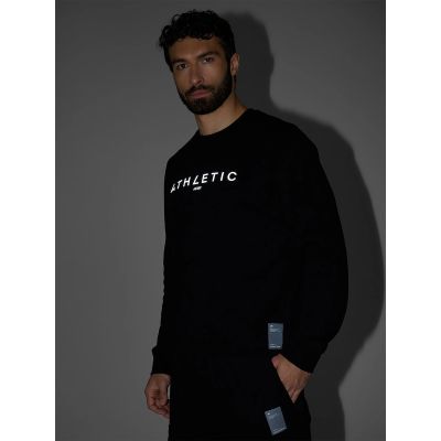 5. Men's sweatshirt without zipper and hood 4F 4FRAW25TSWSM2573-20S