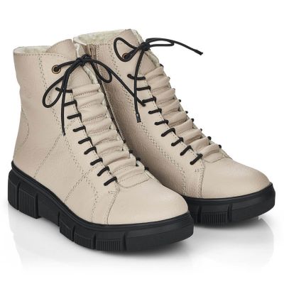 25. Rieker W X3428 insulated ankle boots beige 
