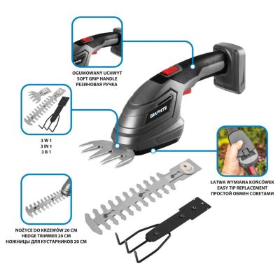 Graphite 58GE119 electric hedge trimmer 1.09 kg