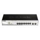 D-Link DGS-1210-08P Managed L2 Gigabit Ethernet (10/100/1000) PoE Support Black