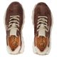 6. Leather platform sneakers brown Filippo DP7498