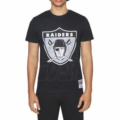 2. Mitchell &amp; Ness NFL Oakland Raiders Team Logo Tee BMTRINTL1270-ORABLCK