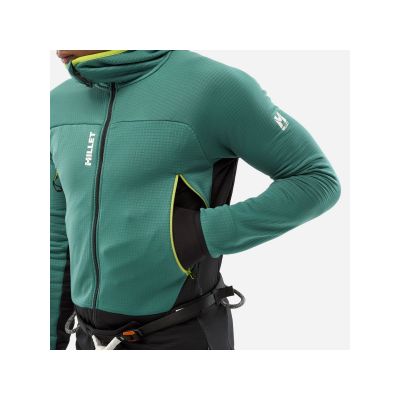 6. MILLET M FUSION GRID HOODIE black