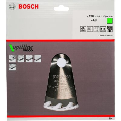 2. Bosch ?2608640612 circular saw blade 19 cm 1 pc.
