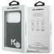 8. Karl Lagerfeld Karl Head Logo MagSafe Case for iPhone 17 Pro - Black