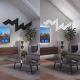 4. Nanoleaf Shapes Juodas Triangles Expansion Pack (3 panels)