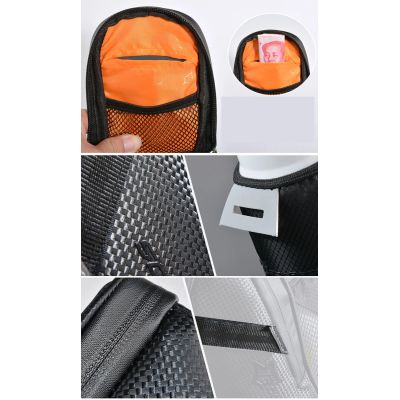 5. Rockbros C7-1 waterproof bicycle bag with saddle mounting 1.5l - black