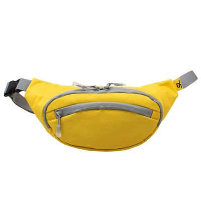2. Waist Bag L2065 Yellow-Grey SEMI LINE
