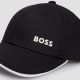 3. Hugo Boss Bold-Curved Baseball Cap Black - 50505834-002